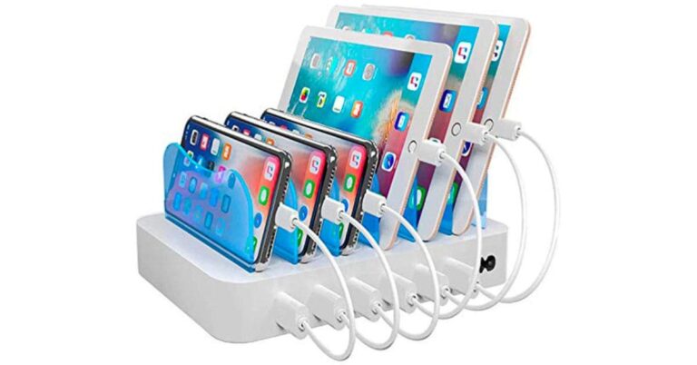 multiple cell phone charging station
