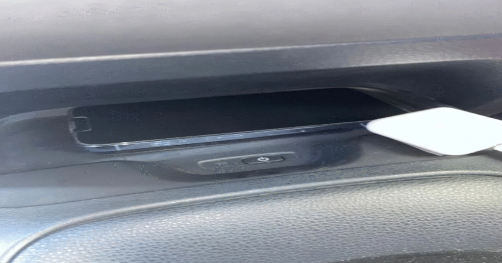 Toyota wireless charger blinking orange — Reddit & community reports.