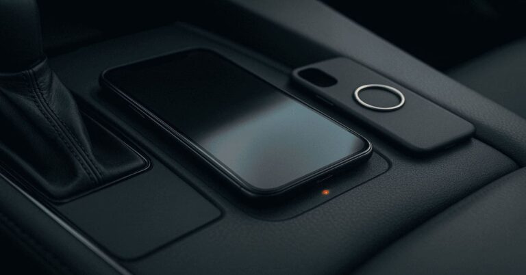 Toyota Wireless Charger Blinking Orange