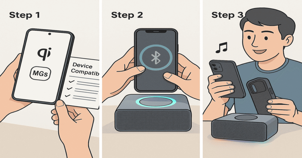 Step-by-Step Guide to Setting Up and Using Your Speaker Wireless Charger