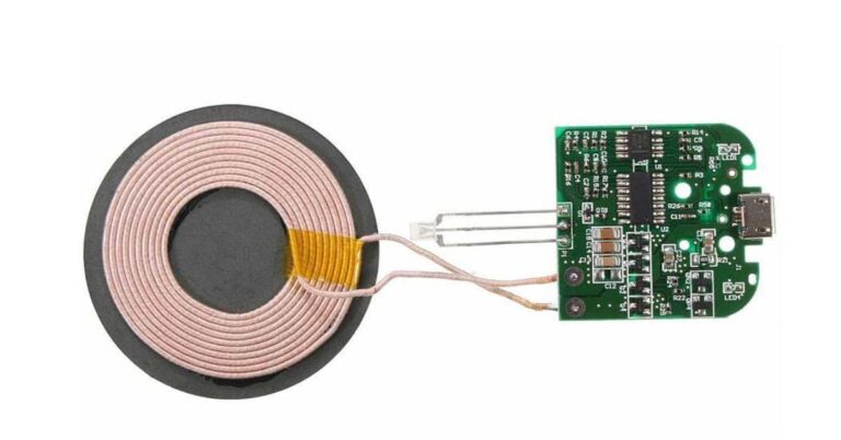 Qi Wireless Charger PCBA Circuit Board+Coil Charging